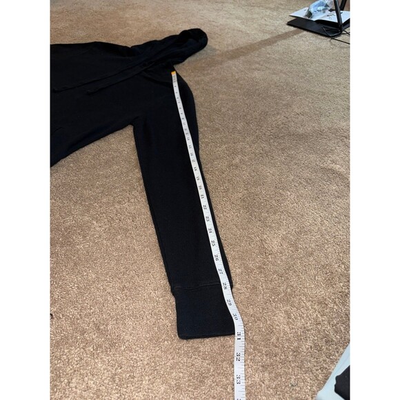 Shouthouse (Tilly’s) Black Hoodie - Lightweight Waffle Knit - Men’s Small - Picture 5 of 8